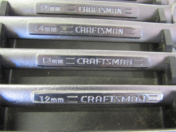 CRAFTSMAN METRIC COMBO WRENCHES