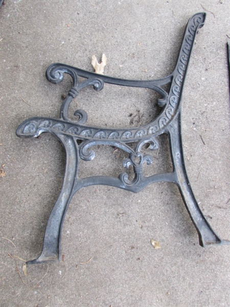 CAST IRON BENCH - DIY