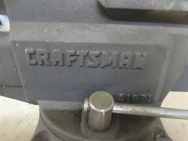 5.5 CRAFTSMAN BENCH VICE