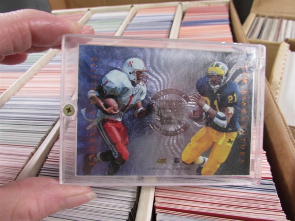 ASSORTED FOOTBALL TRADING CARDS