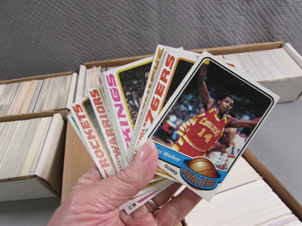 6 BOXES OF BASKETBALL TRADING CARDS