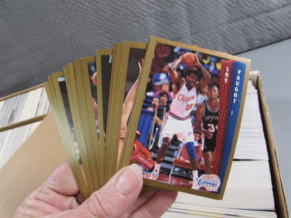 6 BOXES OF BASKETBALL TRADING CARDS