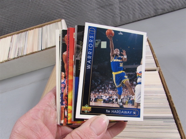 6 BOXES OF BASKETBALL TRADING CARDS