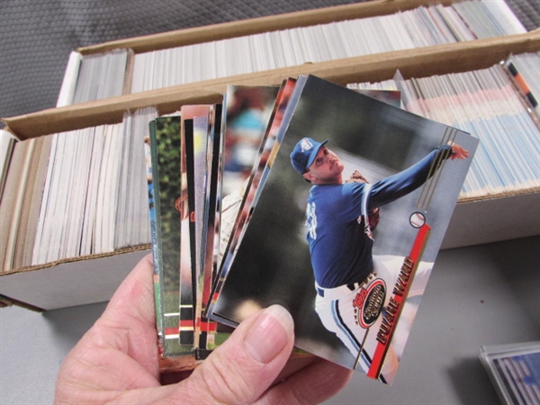 6 BOXES OF BASEBALL CARDS