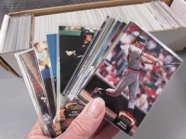 6 BOXES OF BASEBALL CARDS