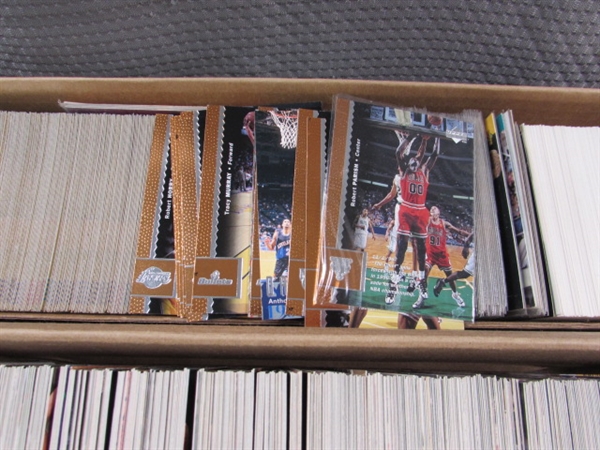 6 BOXES OF BASKETBALL CARDS