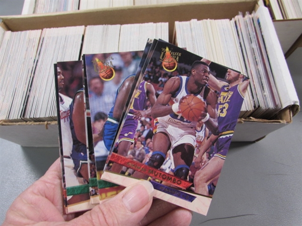 6 BOXES OF BASKETBALL CARDS