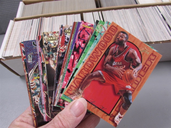 6 BOXES OF BASKETBALL CARDS