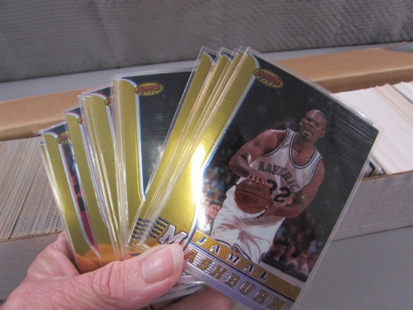 6 BOXES OF BASKETBALL CARDS