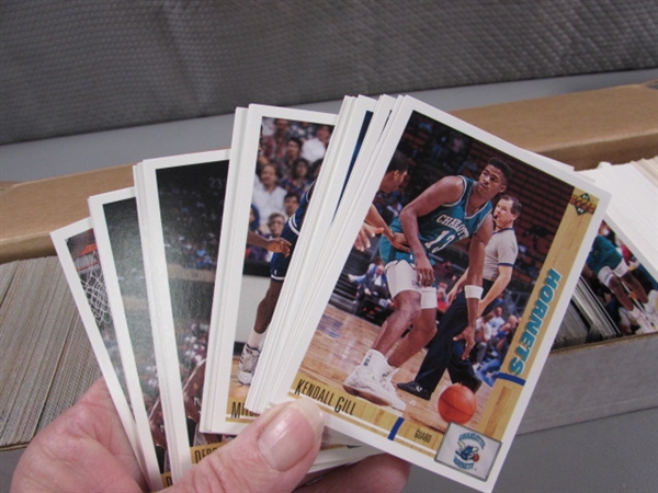 6 BOXES OF BASKETBALL CARDS