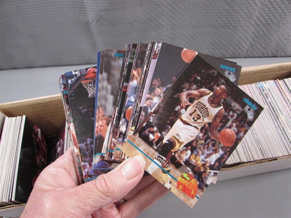 6 BOXES OF BASKETBALL CARDS