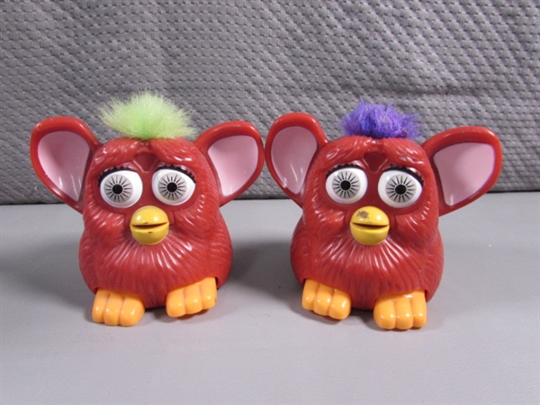 LARGE ASSORTMENT OF VINTAGE FURBY'S