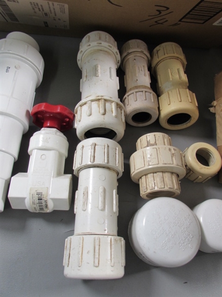 ASSORTED PVC FITTINGS & MORE