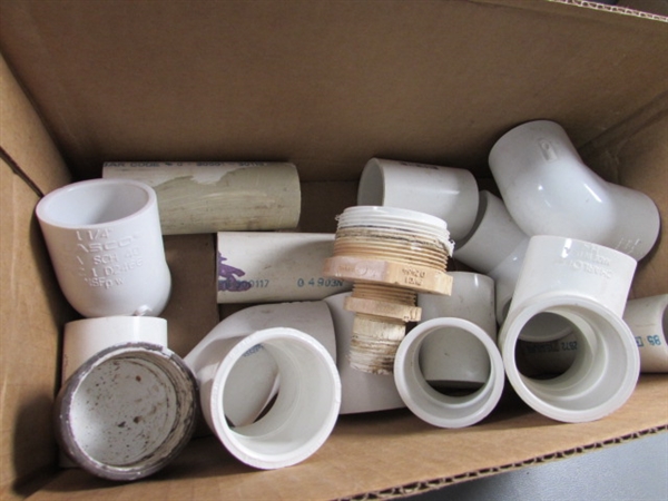 ASSORTED PVC FITTINGS & MORE