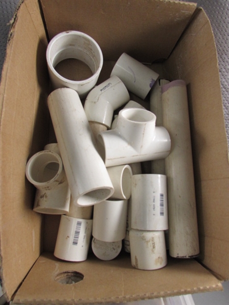 ASSORTED PVC FITTINGS & MORE