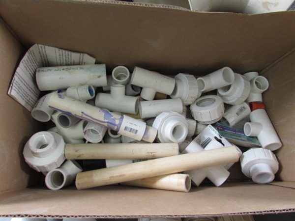 ASSORTED PVC FITTINGS & MORE