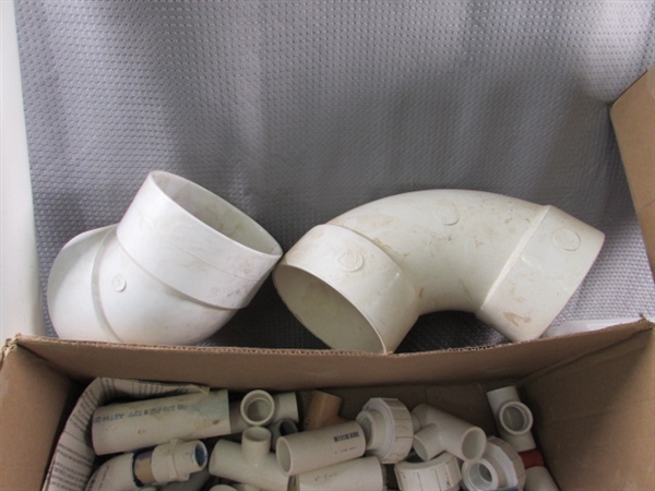 ASSORTED PVC FITTINGS & MORE