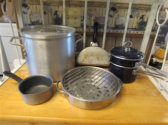 ALUMINUM & ENAMELWARE COOKWARE