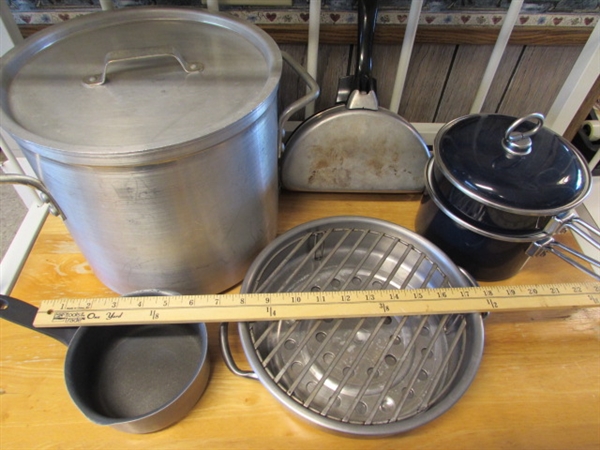 ALUMINUM & ENAMELWARE COOKWARE