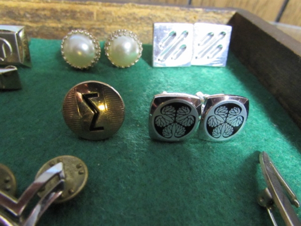 CUFFLINKS, LAPEL PINS & MORE