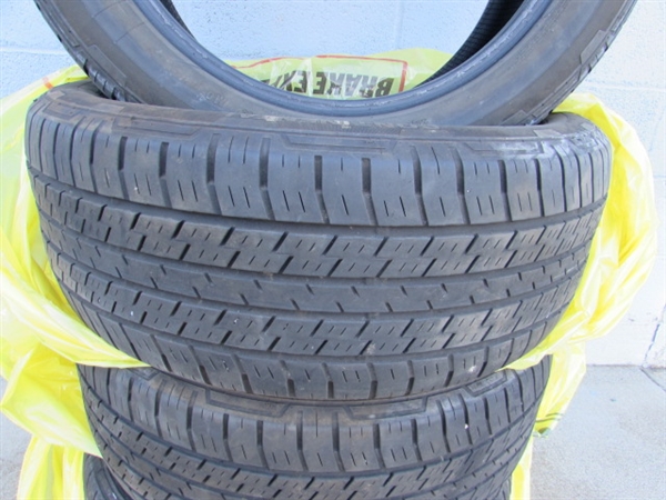 SET OF 4 235/50R19 CONTINENTAL TIRES