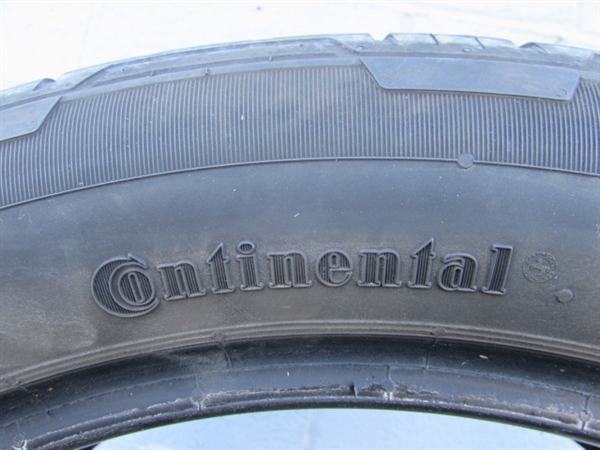 SET OF 4 235/50R19 CONTINENTAL TIRES