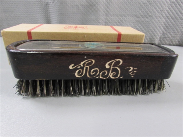 VINTAGE WEST POINT SHOE BRUSH W/ORIGINAL BOX