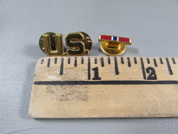 VINTAGE US MILITARY MERIT BADGE & PINS