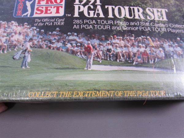 SEALED BOX 1991 PGA SET OF TRADING CARDS