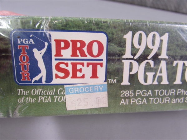 SEALED BOX 1991 PGA SET OF TRADING CARDS