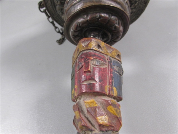 ANTIQUE TIBETIN PRAYER WHEEL