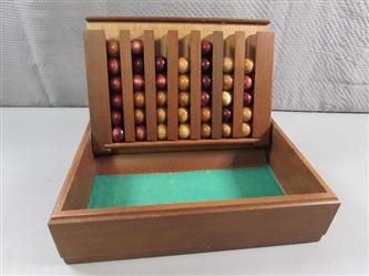 CAPTAINS MISTRESS WOOD CONNECT FOUR GAME