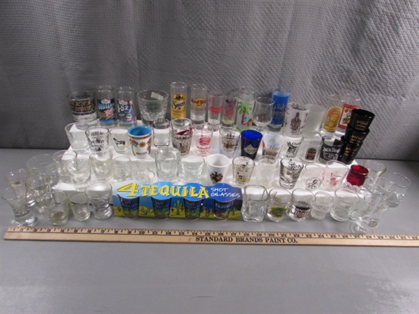 SHOT GLASSES & MORE