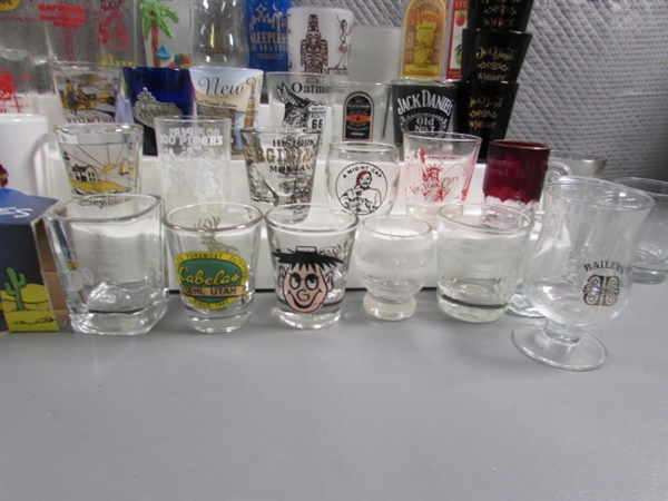 SHOT GLASSES & MORE