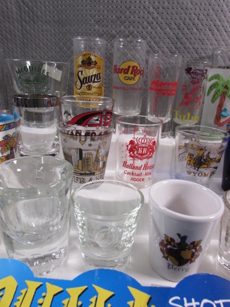 SHOT GLASSES & MORE