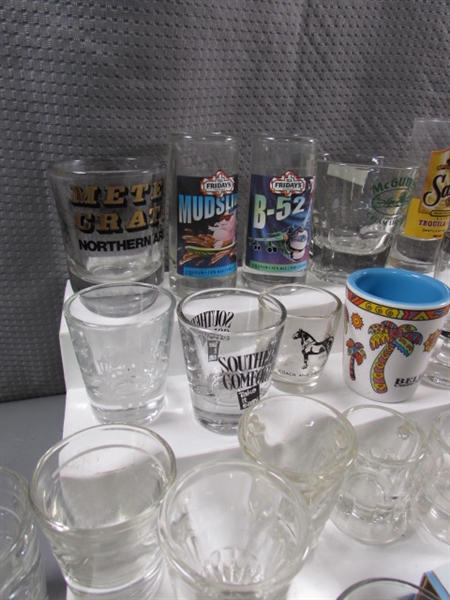 SHOT GLASSES & MORE