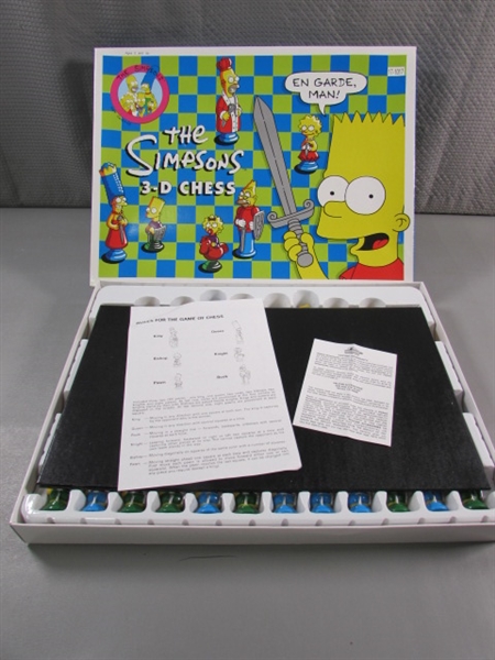 THE SIMPSONS BOARD GAMES