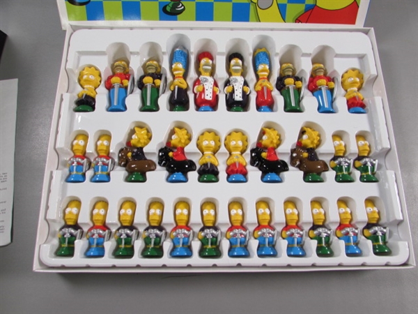 THE SIMPSONS BOARD GAMES