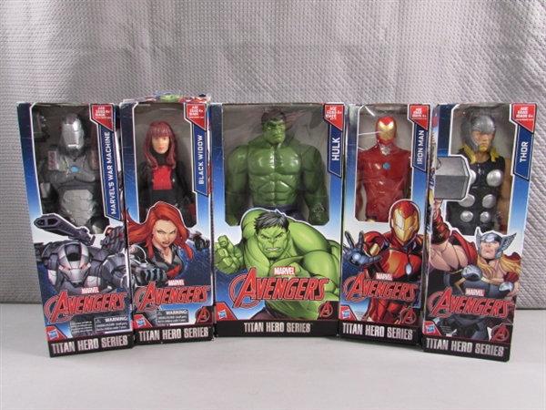 MARVEL ACTION FIGURES - NEW