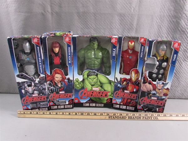 MARVEL ACTION FIGURES - NEW