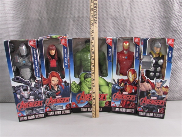 MARVEL ACTION FIGURES - NEW