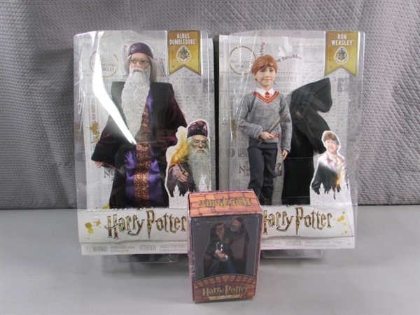 HARRY POTTER ORNAMENT & FIGURES - ALL ARE NEW