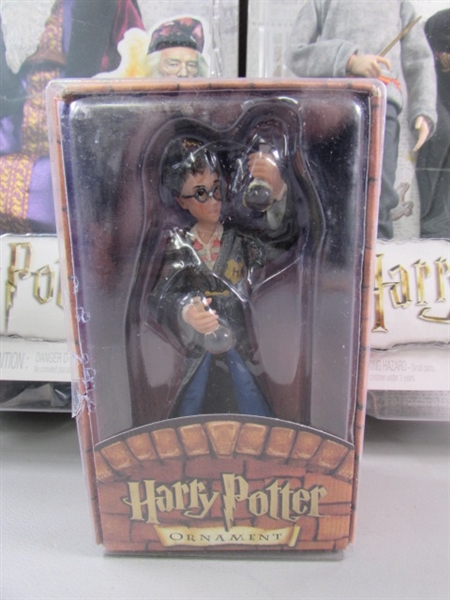 HARRY POTTER ORNAMENT & FIGURES - ALL ARE NEW