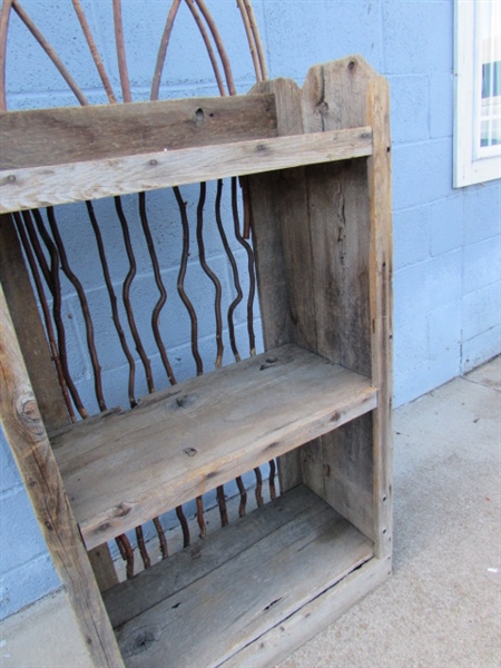 RUSTIC SHELVING UNIT