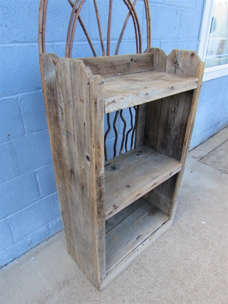 RUSTIC SHELVING UNIT