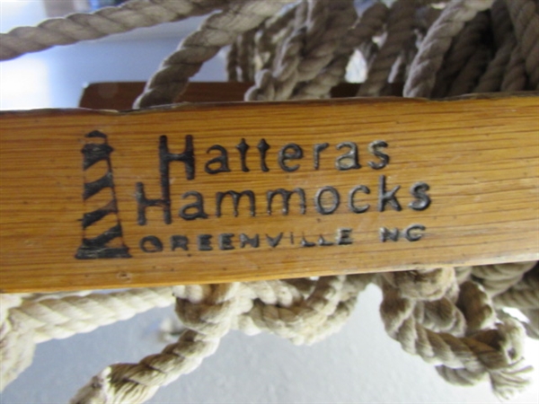 COTTON ROPE HAMMOCK