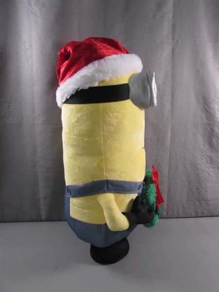 LARGE PLUSH CHRISTMAS MINION