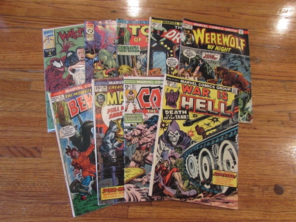 VINTAGE 1970's MARVEL COMIC BOOKS