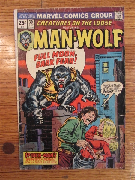 VINTAGE 1970's MARVEL COMIC BOOKS