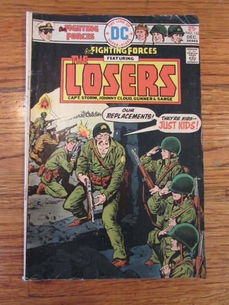 VINTAGE 1955-1978 DC WAR COMIC BOOKS